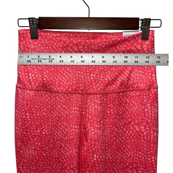 Nike Women's Dri-Fit 7/8 Printed Leggings Size Small Sea Coral Athletic - Picture 9 of 11